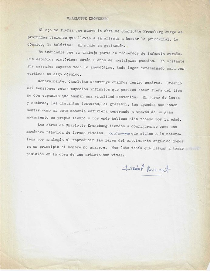 Presentación Isabel Aninat
